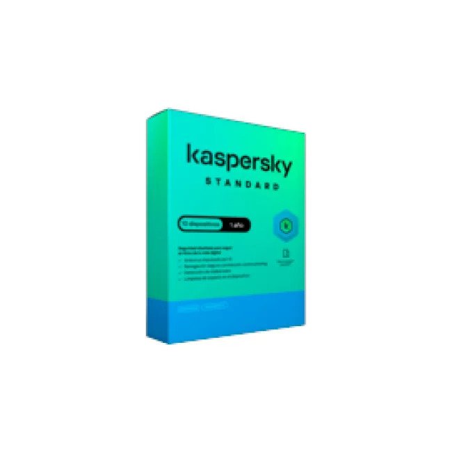 KASPERSKY STANDARD 10 DISP 1 AÑO (FISICA)