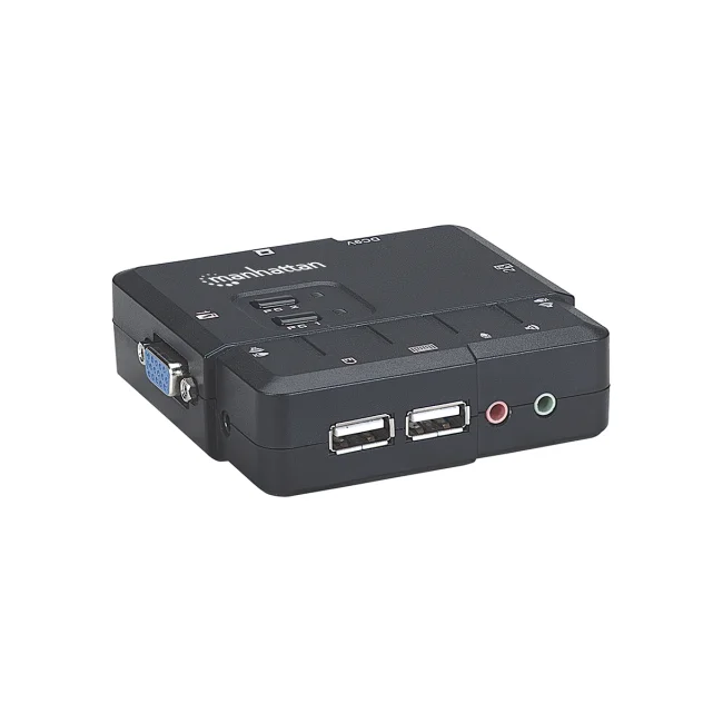 Manhattan Switch KVM Compacto de 2 Puertos image 8