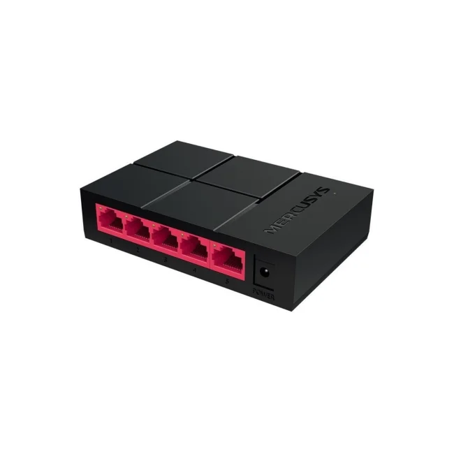 Mercusys MS105G dispositivo de redes No administrado Gigabit Ethernet (10/100/1000) Negro image 5