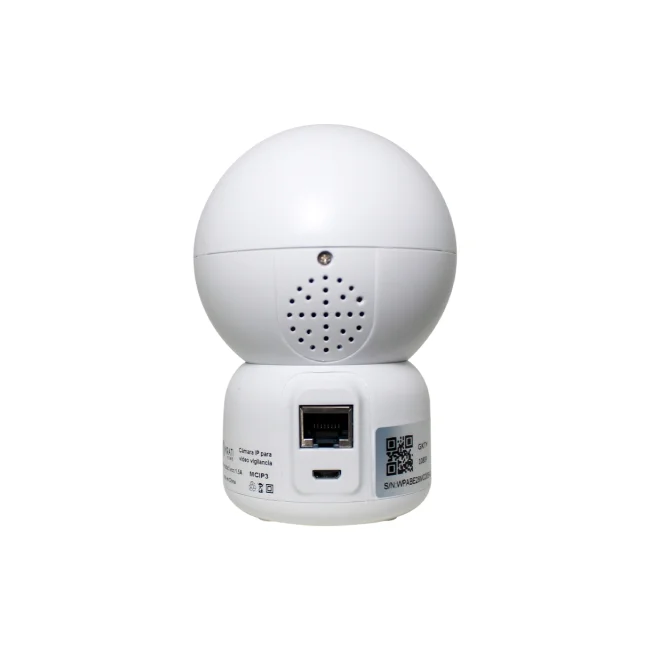 CAMARA MIRATI IP INALAMBRICA 2MP/ WIFI / PTZ PAN-TILT /1080P FULL HD / LENTE 3.6MM / P2P / AUDIO 2 VIAS / VISION NOCTURNA / ALMACENAMIENTO MICRO SD / SMART HOME image 4
