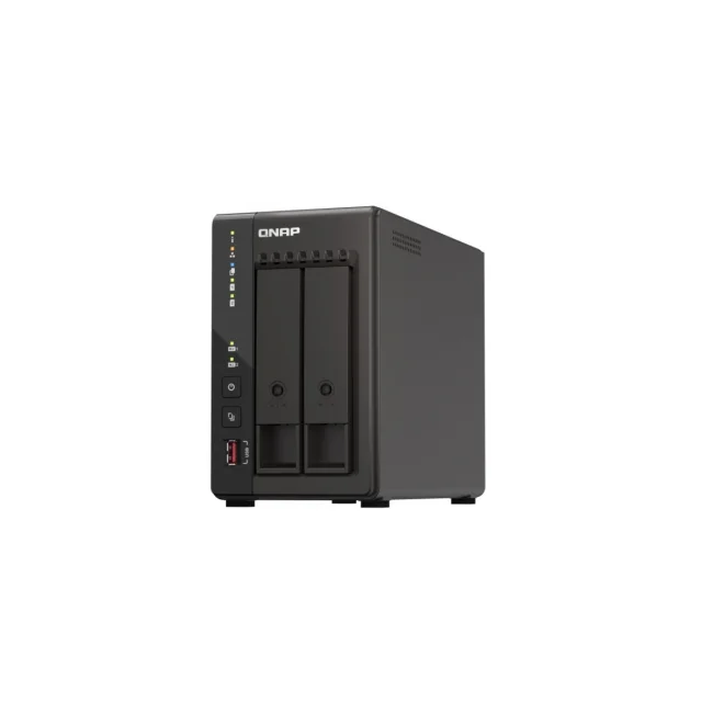 QNAP TS-253E NAS Tower Intel® Celeron® J6412 8 GB 0 TB QNAP Turbo System Negro image 5