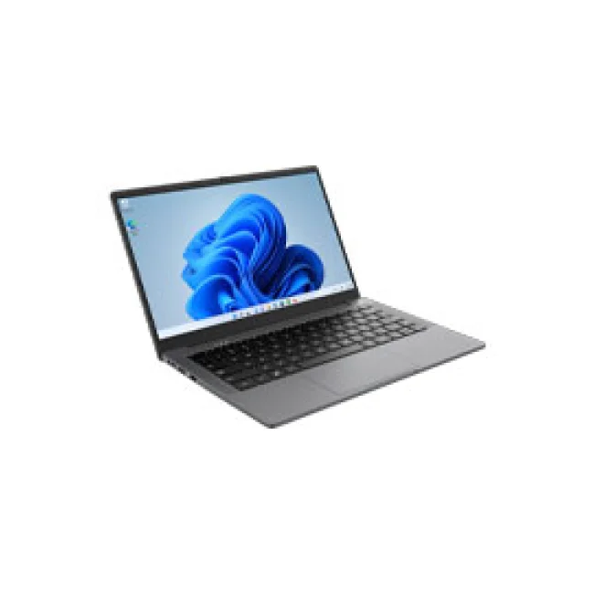 NOTEBOOK GHIA LIBERO 14 PLUG HD INTEL CELERON N4500 RAM 8GB SSD 128GB CAMARA FRONTAL 1.0 MPX WIFI-BT HDMI WIN 11 HOME COLOR GRIS