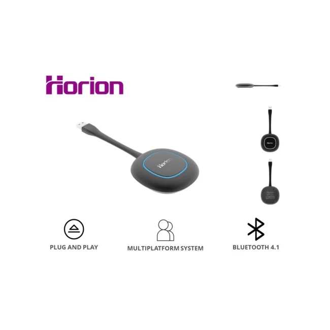 DISPOSITIVO STREAMING INALAMBRICO HORION HT-3 WIRELESS SCREEN MIRRORING PARA PIZARRON INTERACTIVO image 2