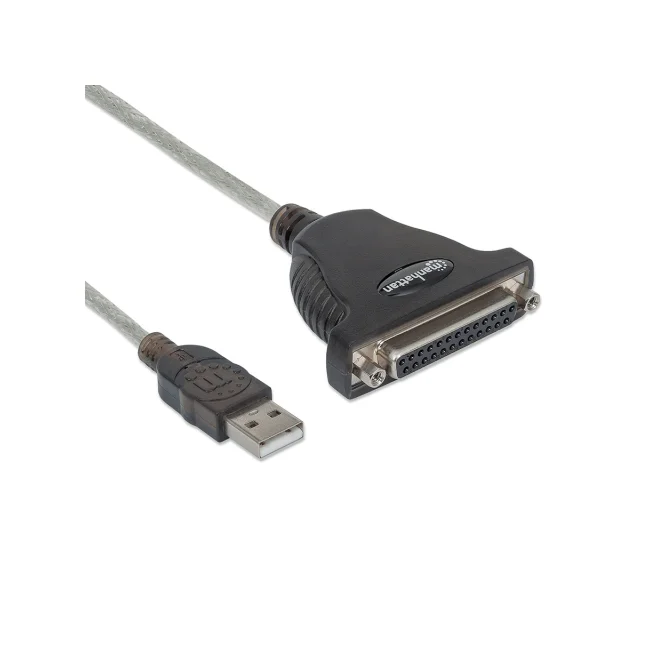 Manhattan Convertidor para Impresora de USB Full-Speed a Paralelo DB25 image 3