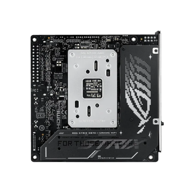 Tarjeta madre Asus Rog Strix X870-I Gaming Wifi socket AM5 2xDDR5 2xUSB4 C 1xHDMI Mini-ITX image 6