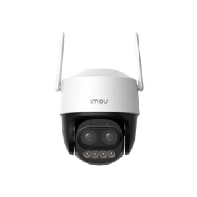 IMOU Cruiser Z (IPC-S7DN-5M0WEZ-imou)- Cámara IP PT Dual Wifi Full Color de 5MP/ Lente Fijo de 5 Megapíxeles/ IMOU Sense/ 56 Metros de Iluminación Nocturna/ Micrófono y Altavoz Integrados/ Audio Bidireccional / 12X Zoom / IP66