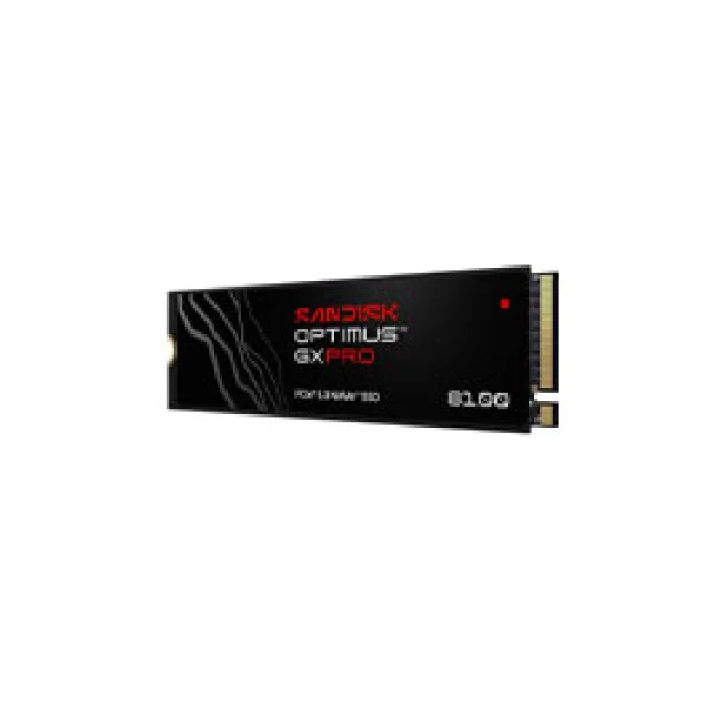 UNIDAD DE ESTADO SOLIDO SSD INTERNO SANDISK OPTIMUS GX PRO 8100X 1TB M.2 2280 NVME PCIE 5.0X4 LECT.14,900MBS ESCRIT.11,000MBS GAMER SIN DISIPADOR  SDSP82100TAN-000E0