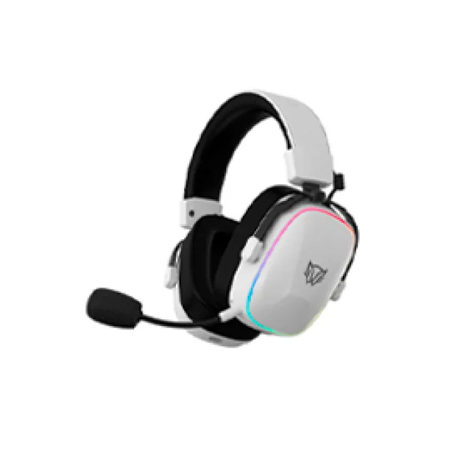 AUDIFONOS BALAM RUSH (BR-938518) AESON EXPERT HS1100, INALAMBRICOS, BLUETOOTH 5.4, SONIDO 7.1,BLANCO