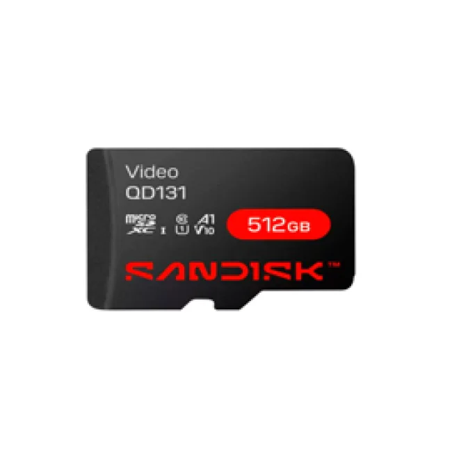 MEMORIA MICROSD SDXC SANDISK 512GB (SDSDQAS5-512G-BP) VIDEO, QD131, UHS-I