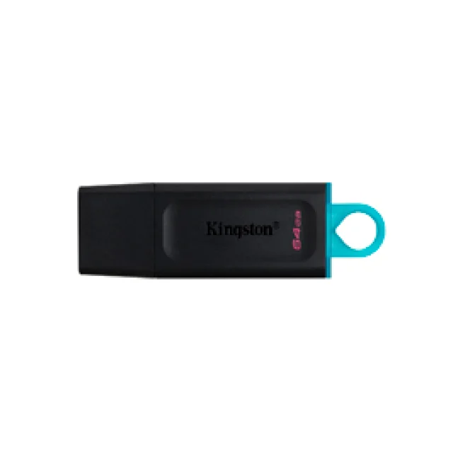 Kingston Technology DataTraveler Exodia unidad flash USB 64 GB USB tipo A 3.2 Gen 1 (3.1 Gen 1) Negro, Turquesa image 2