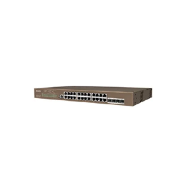 IP-COM Networks G5328P-24-410W dispositivo de redes Gestionado L3 Gigabit Ethernet (10/100/1000) Energía sobre Ethernet (PoE) 1U Negro