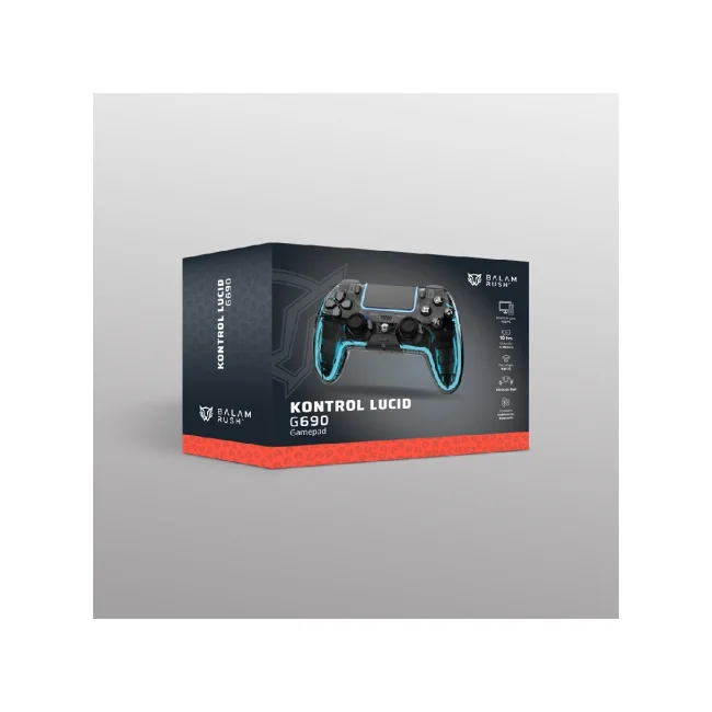 CONTROL INALÁMBRICO BALAM RUSH KONTROL LUCID BT 5.0 + ALAMBRICO NEGRO image 6