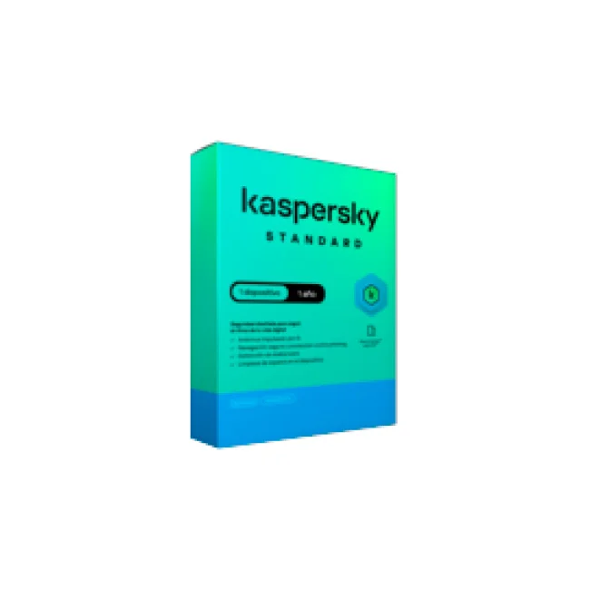 KASPERSKY STANDARD 1 DISPOSITIVO 1 AñO (FISICA)