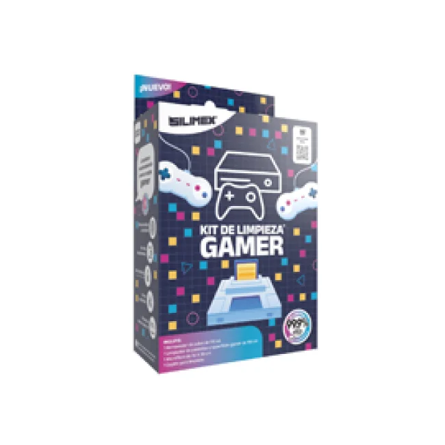 KIT DE LIMPIEZA GAMER | SILIMEX | 7503018454030 | KIT PARA LIMPIEZA Y MANTENIMIENTO DE EQUIPOS GAMER | ELIMINA EL 99.9% DE VIRUS, BACTERIAS Y HONGOS