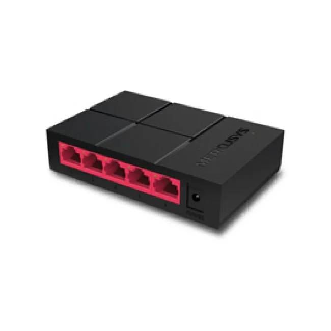 Mercusys MS105G dispositivo de redes No administrado Gigabit Ethernet (10/100/1000) Negro