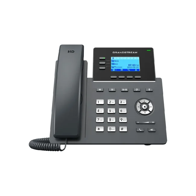 Grandstream Networks GRP2603P teléfono IP Negro 3 líneas LCD image 10