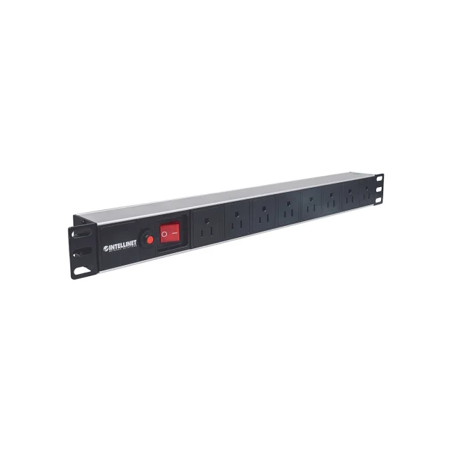 Intellinet Barra multicontacto con 8 salidas para montaje en 1U de rack de 19" - Tipo EU image 14