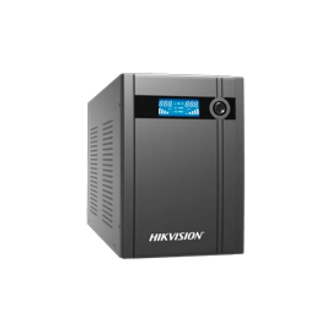 UPS HIKVISION  DE 3000 VA / 1800 W / PANTALLA LCD / PROTECCIÓN CONTRA SOBRECARGA Y DESCARGA / ENTRADA Y SALIDA 120 VCA / 6 TOMAS NEMA 5-15R (TODOS CON RESPADO)