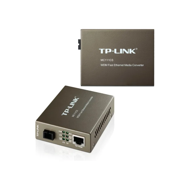 TP-Link MC112CS convertidor de red 100 Mbit/s Modo único Negro image 7