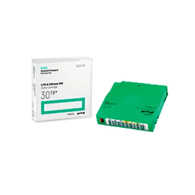 HP LTO-8 Ultrium 30TB RW Data Cartridge Cinta de datos en blanco 12 TB 1.27 cm