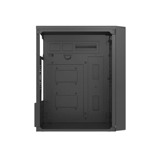 Gabinete ACTECK Compacto Mini Torre | Kioto GC220F | Max MB M-ATX Fuente ATX 500 W | 2x USB 2.0 + Full Metalico + Frente Solido | Negro image 3