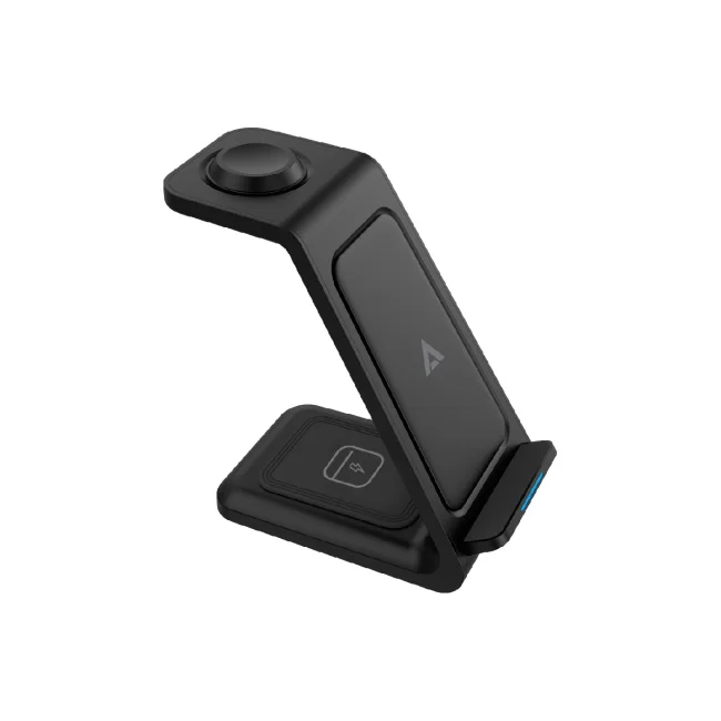 Acteck Energon S-Mate CI720 Audífonos, Smartphone, Reloj inteligente Negro USB Cargador inalámbrico Interior image 4