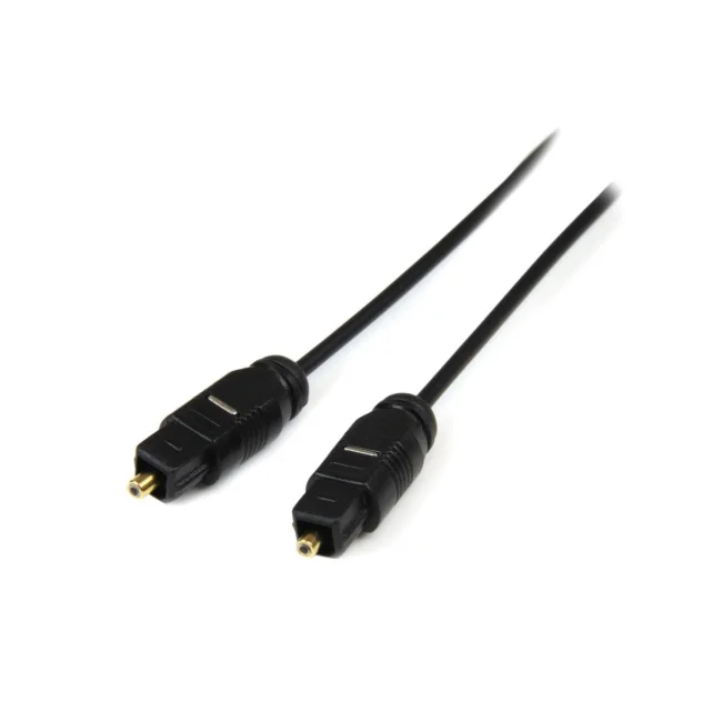 StarTech.com Cable 3m TosLink Audio Digital Óptico SPDIF Delgado - Negro image 4