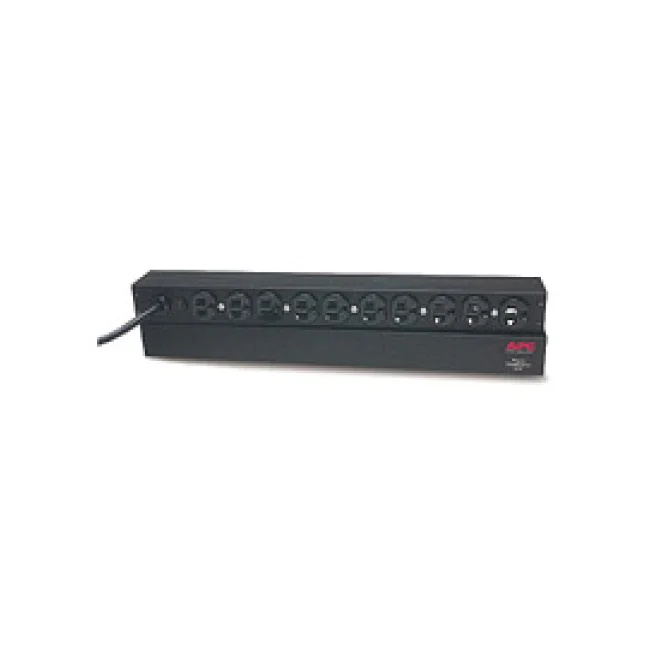 APC Basic Rack 1.8kVA unidad de distribución de energía (PDUs) Negro