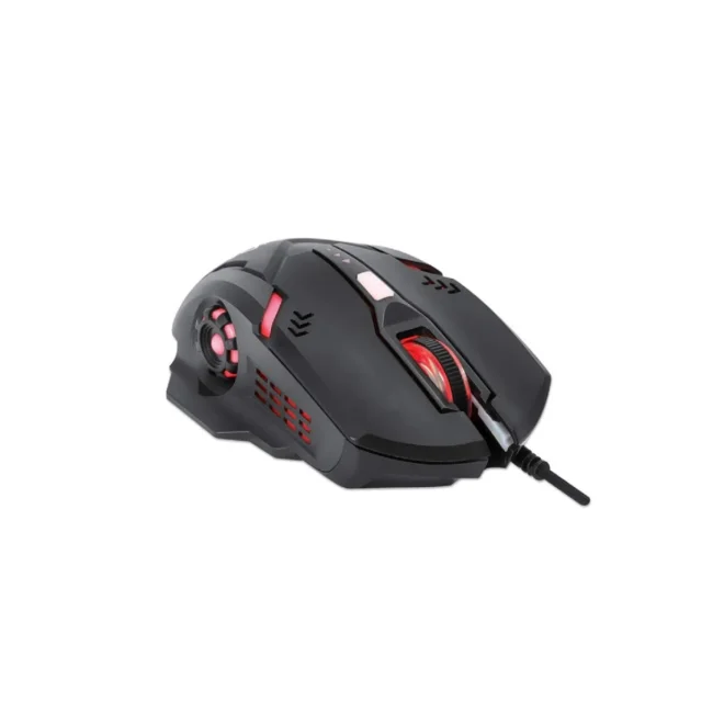 Manhattan Ratón óptico LED para juegos con cable image 6