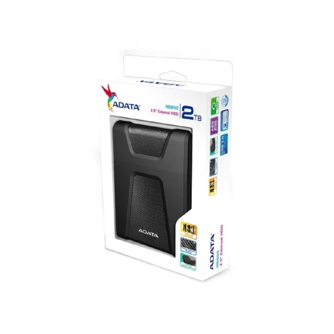 ADATA HD650 disco duro externo 2 TB 2.5" USB tipo A 3.2 Gen 1 (3.1 Gen 1) Negro image 6