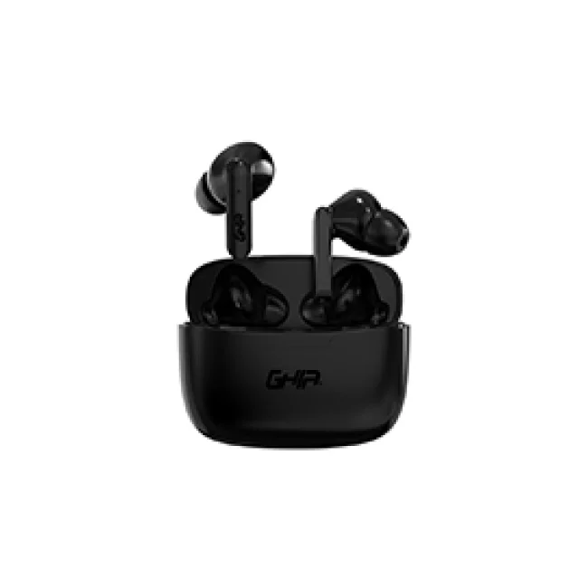 AUDIFONOS INALAMBRICOS BLUETOOTH GHIA TWS-2 COLOR NEGRO