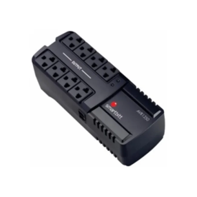 Smartbitt AVR1350 extensión de corriente 8 salidas AC Negro image 3