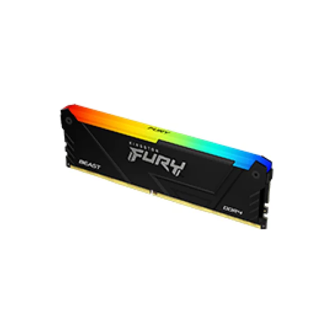 Kingston Technology FURY Beast RGB módulo de memoria 8 GB 1 x 8 GB DDR4 3200 MT/s 288-pin DIMM