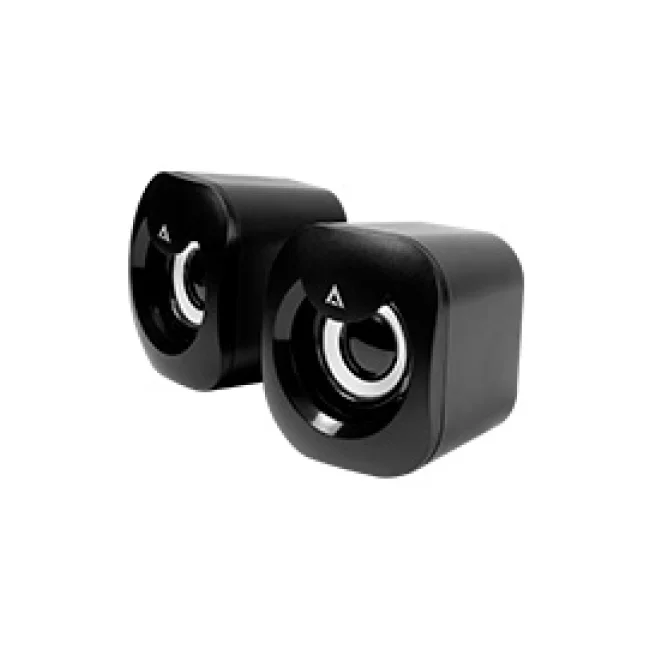 Acteck AS215 altavoz Negro, Plata Alámbrico 6 W