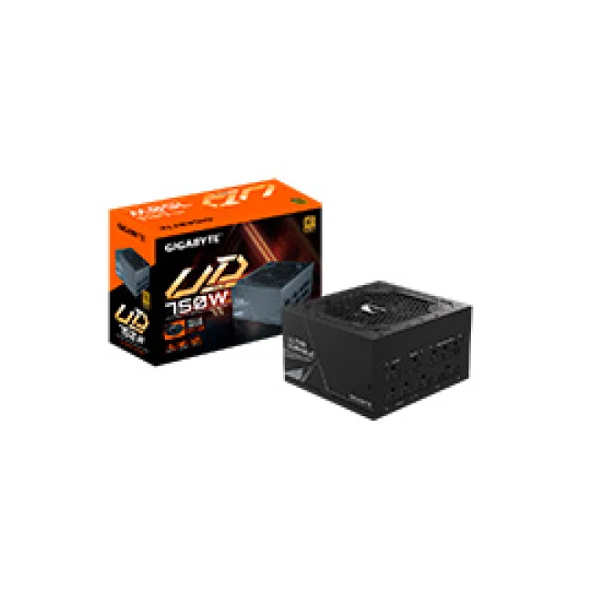 GIGABYTE UD750GM PG5 unidad de fuente de alimentación 750 W 20+4 pin ATX ATX Negro image 2