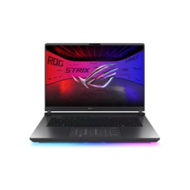 LAPTOP ASUS ROG STRIX G16 G615LW, ULTRA 9 275HX, 16 PULGADAS FHD 1920X1200, 32GB RAM, 2TB PCIE G4 SSD, NV RTX5080,16GB GDDR7, WINDOWS HOME 11, 1 AÑO DE GARANTIA.