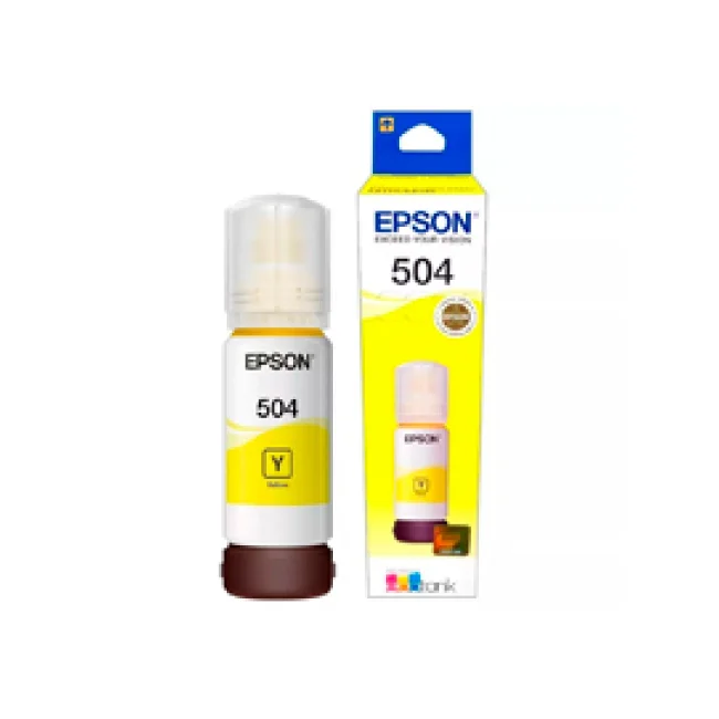 TINTA EPSON T504420 BOTE AMARILLO P L4150 L4160 L6161 L6171 L6191 70ML