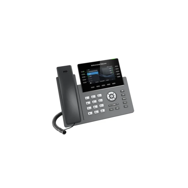 Teléfono IP grado operador de 10 líneas con 5 cuentas SIP, WiFi, Dos pantallas LCD, Bluetooth,  GDMS, Gigabit con Poe image 5
