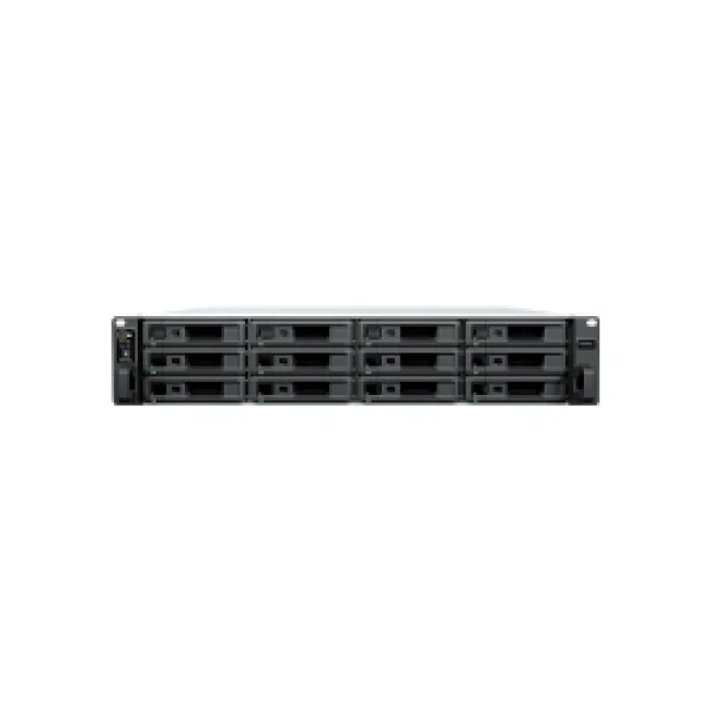NAS SYNOLOGY RS3626XS/ 12 BAHIAS/SEIS NUCLEOS 3.5 TURBO GHZ/8GB DDR4 ECC UDIMM/ 10GBE LAN X2/USB 3.2 X2/HASTA 288TB Y CON EXPANSION X2 HASTA 864 TB/HOT-SWAP/ INTEL XEON D-1726