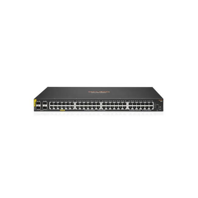 Aruba 6100 48G Class4 PoE 4SFP+ 370W Gestionado L3 Gigabit Ethernet (10/100/1000) Energía sobre Ethernet (PoE) 1U Negro image 4