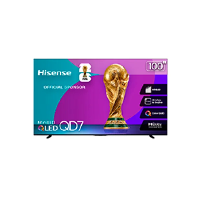 Hisense 100QD7N Televisor 2.54 m (100") 4K Ultra HD Smart TV Wifi Negro image 2