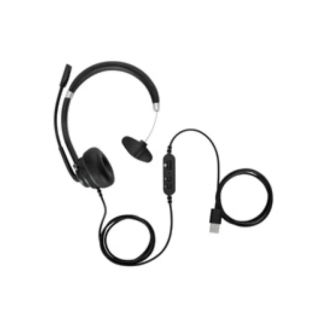 Targus AEH101TT audífono y auriculare Auriculares Alámbrico Diadema Car/Home office USB tipo A Negro image 2