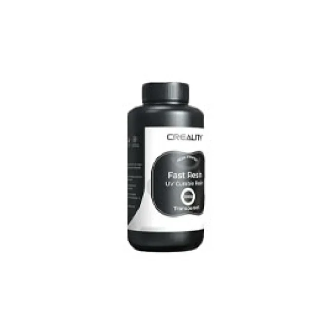 CREALITY QUICK RESIN CLEAR COLOR 1KG BLACK PLASTIC BOTTLE