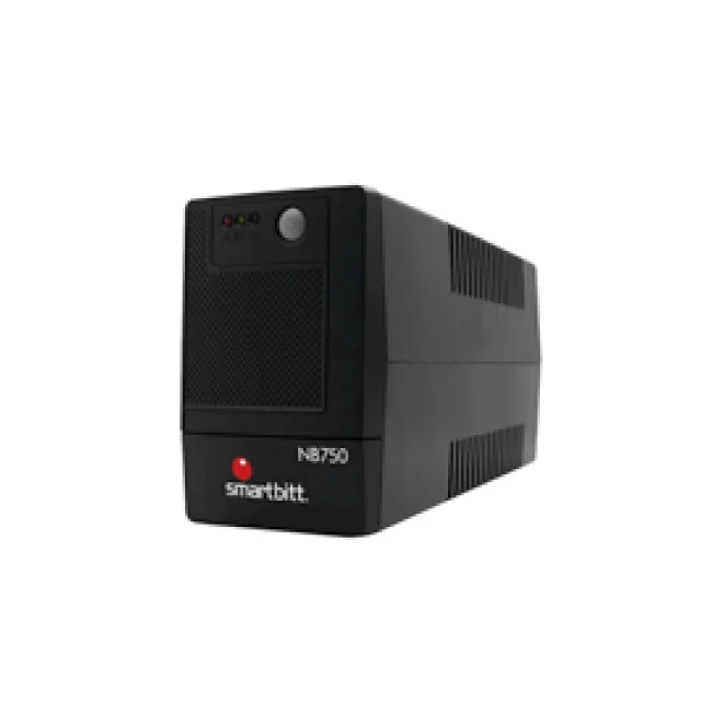 Smartbitt NoBreak NB750 sistema de alimentación ininterrumpida (UPS) 0.75 kVA 375 W 6 salidas AC