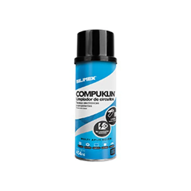 AEROSOL | SILIMEX | COMPUKLIN 454ML | LIMPIADOR DESENGRASANTE PARA CIRCUITOS Y TARJETAS ELECTRONICAS  | DIELECTRICO NO CONDUCTOR