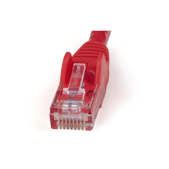 StarTech.com Cable de Red Gigabit Ethernet 15m UTP Patch Cat6 Cat 6 RJ45 Snagless Sin Enganches - Rojo image 4