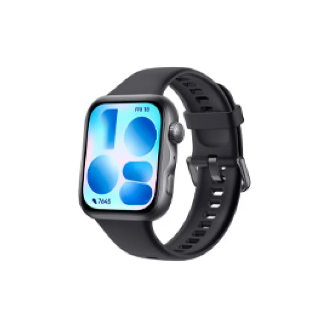 HUAWEI WATCH FIT 5 SMARTWATCH CON GPS, HASTA 10 DIAS DE BATERIA, MINIEJERCICIOS, GESTION AVANZADA DE LA SALUD, MONITOR DE FRECUENCIA CARDIACA, SPO2, PARA HOMBRES Y MUJERES, IOS Y ANDROID, NEGRO