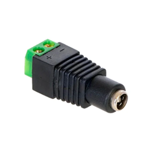 ADAPTADOR D ALIMENTACION P CAMARA DC HEMBRA PROVISION 10 PIEZAS PR-C09X10