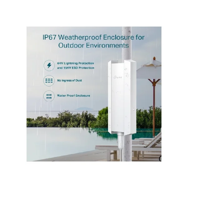 TP-Link Omada EAP650-Outdoor 3000 Mbit/s Blanco Energía sobre Ethernet (PoE) image 11