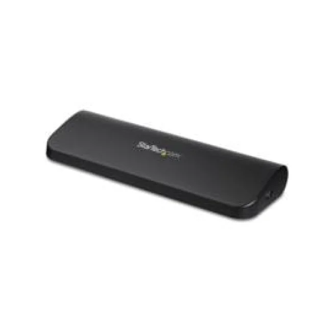 StarTech.com Docking Station USB 3.0 de 2 Monitores para Laptop - HDMI/DVI/VGA - Hub 3x USB-A - GbE - Audio - Replicador de Puertos Universal USB-A - Win/macOS/ChromeOS - TAA image 2